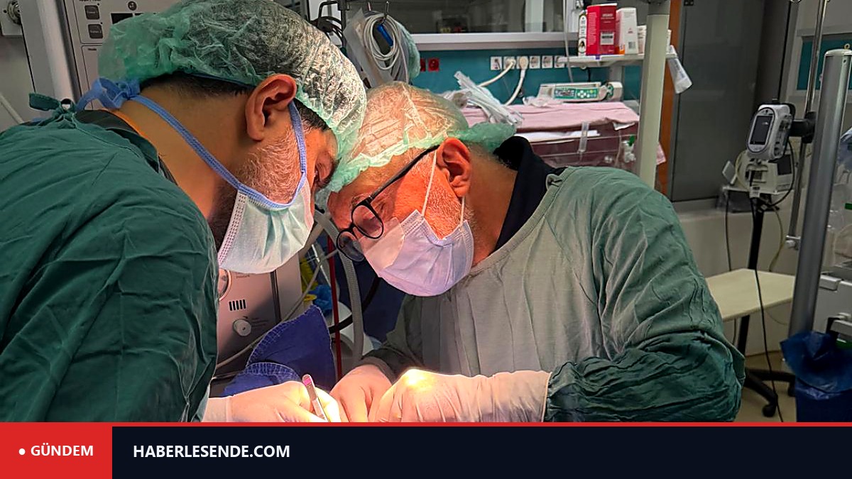 610 gram doğan bebeğe kalp ameliyatı