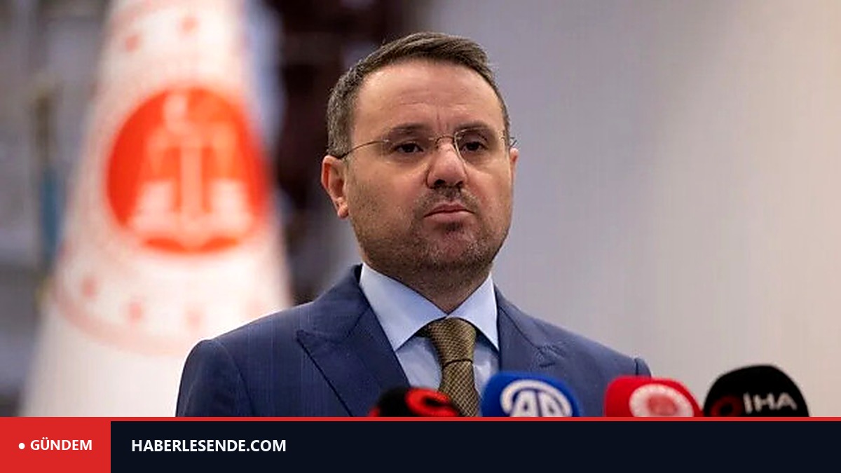 Adalet Bakanı Akın Gürlek: İdris Naim Şahin'in söyledikleri ile deliller tutmuyor
