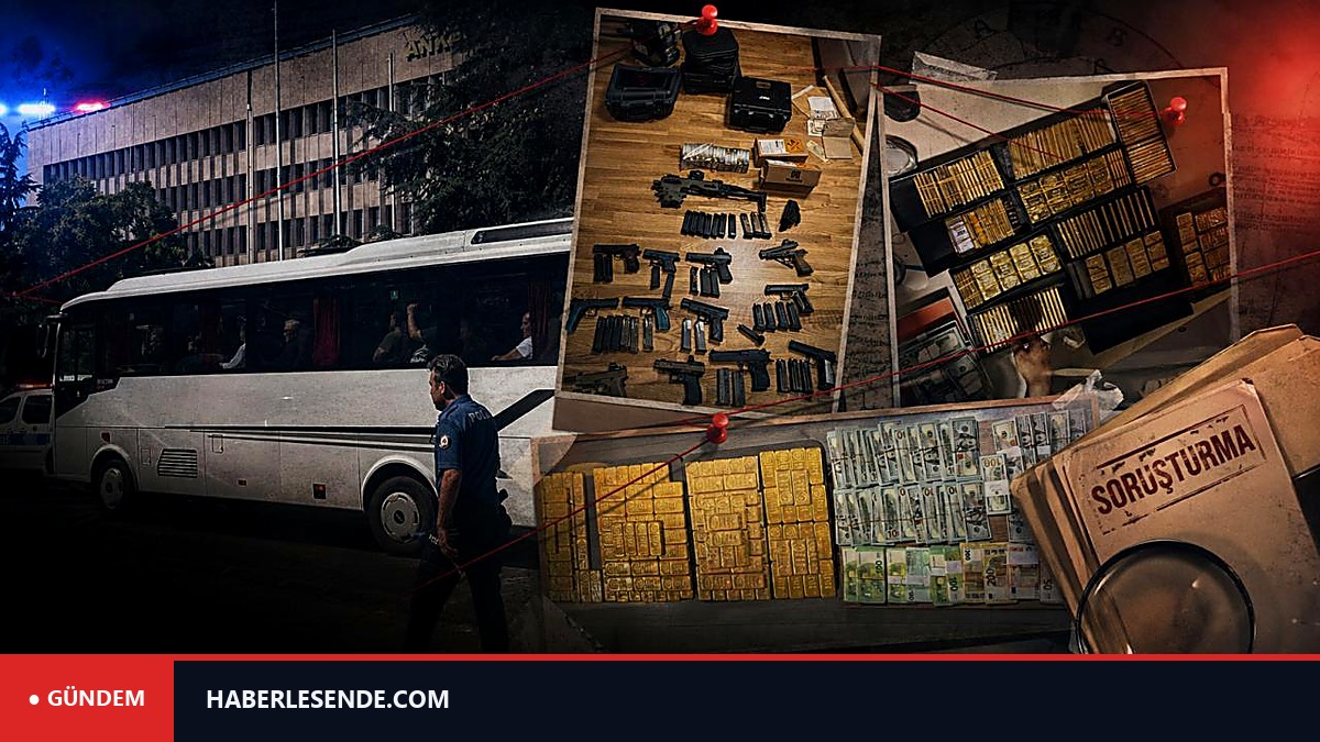 'Aln Kuriş Suç Örgütü' soruşturmasında 35 kişi tutuklandı