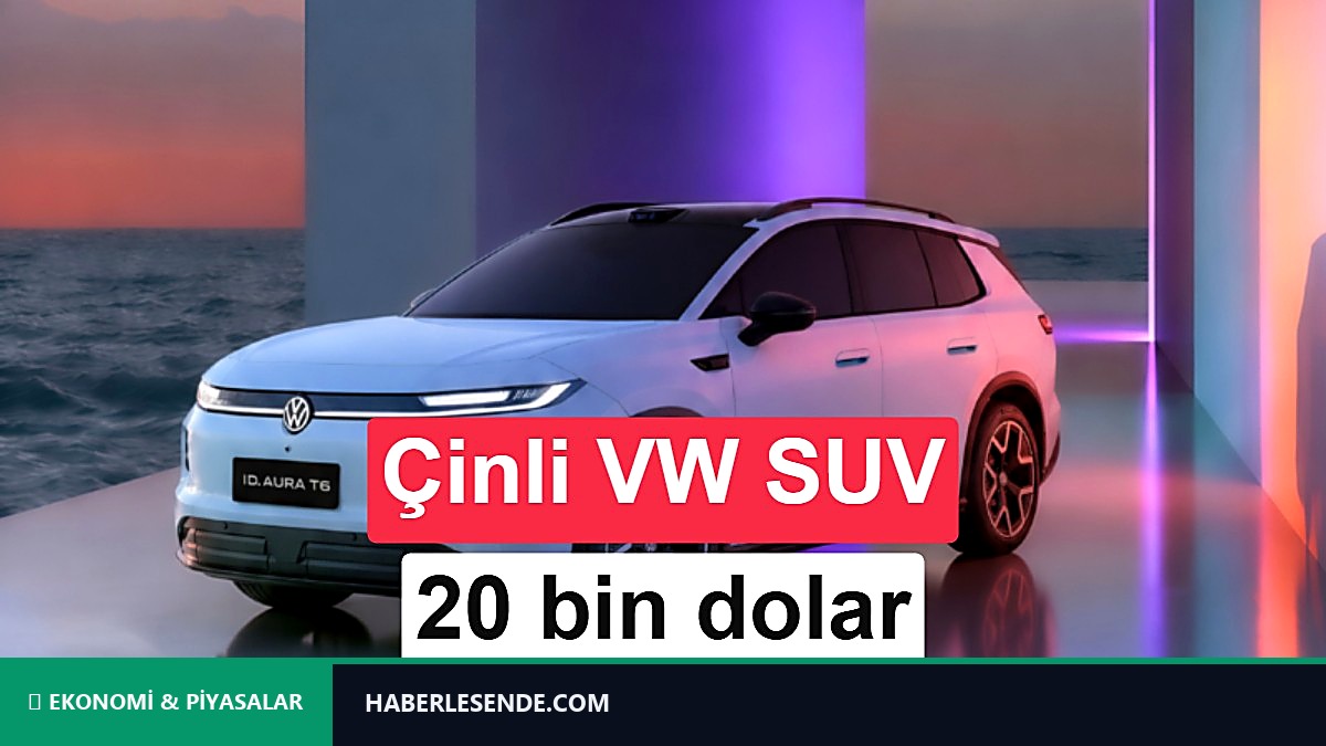 Çin teknolojili Volkswagen ID. Aura T6 ön satışta: 20 bin dolar fiyat, 660 km menzil