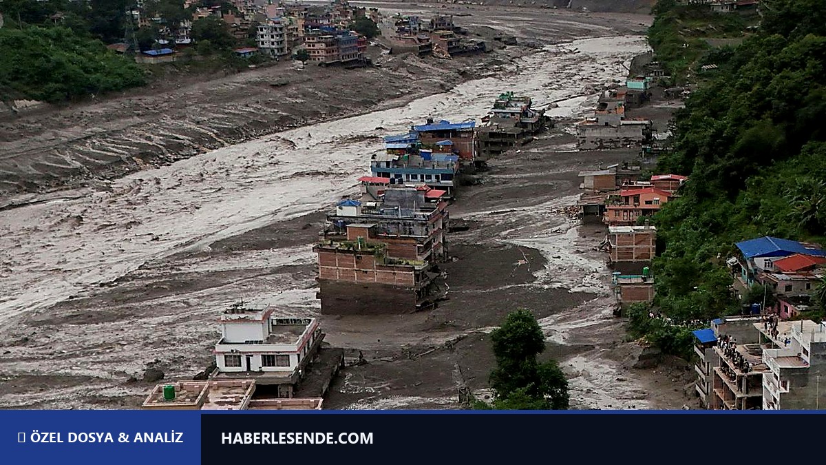 DSÖ: Nepal'deki sel nedeniyle 6 sağlık tesisi hasar gördü, 8 sağlık çalışanı kayboldu