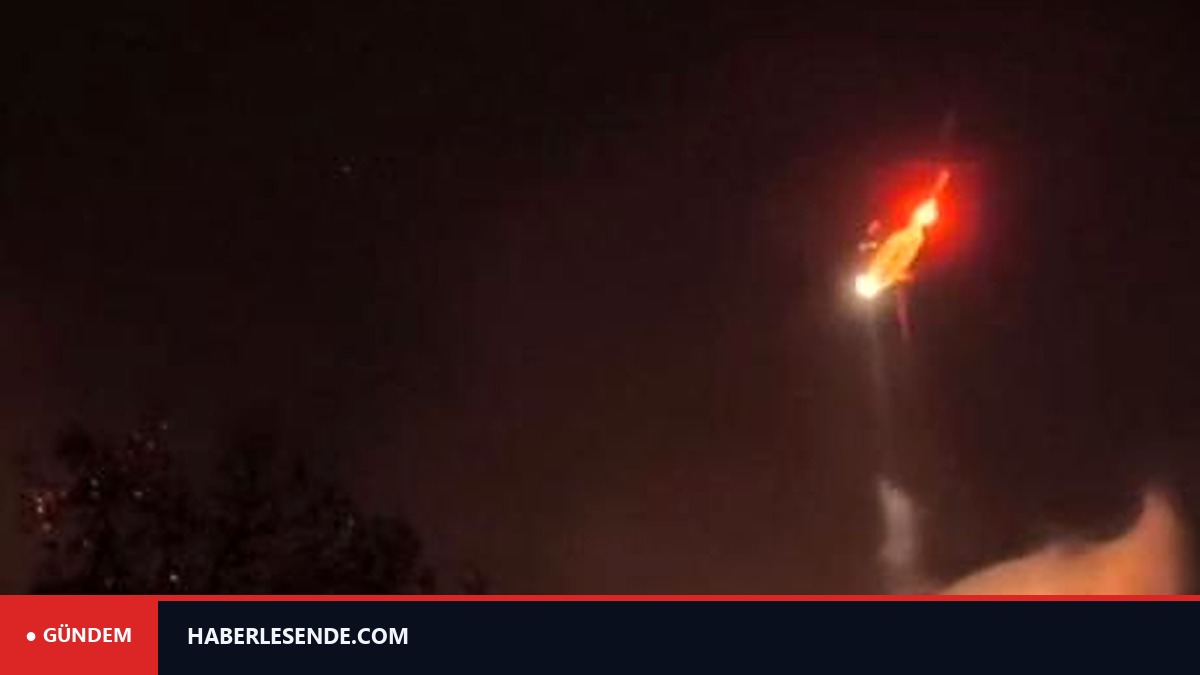 Fethiye yangınında geceye 'Nefes' damgası! İlk yerli yangın söndürme helikopteri sahadaydı
