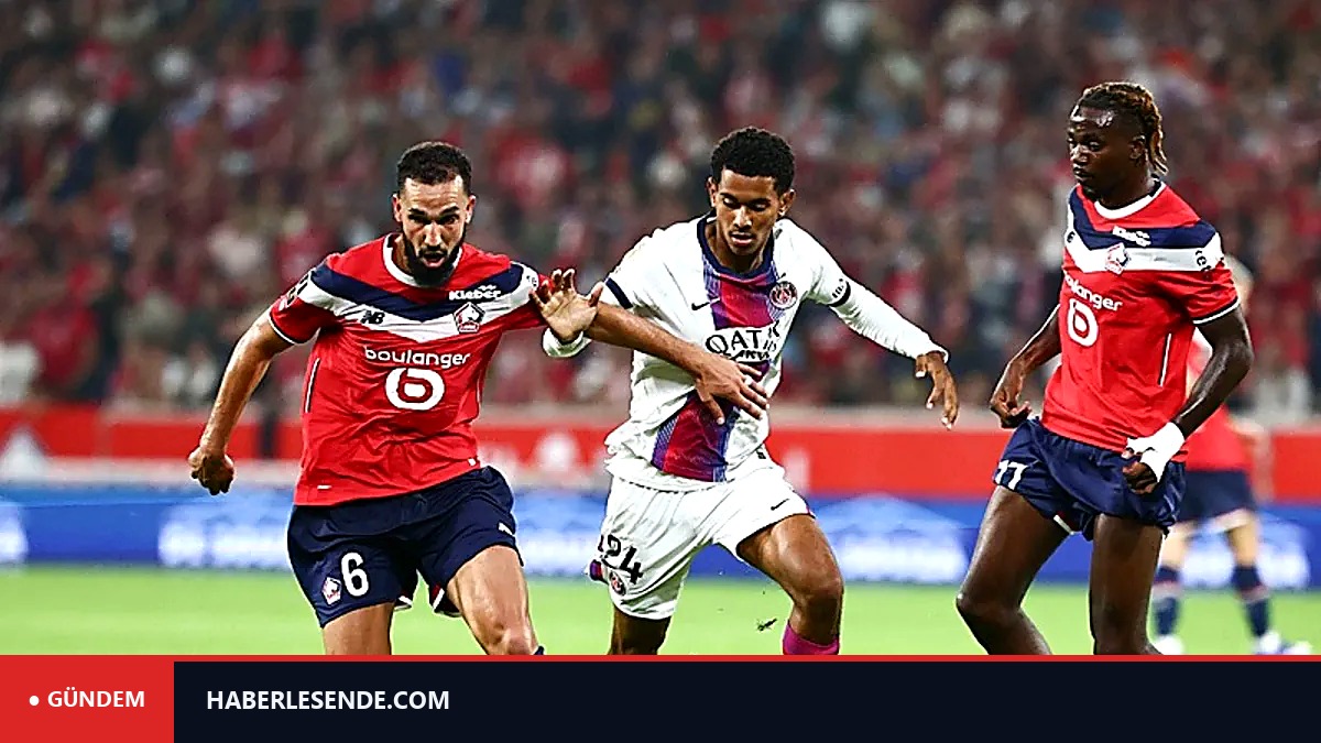 Fransa'da dev maçta kazanan yok! Lille ile PSG berabere kaldı