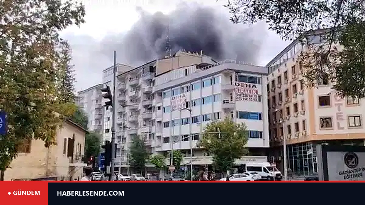 Gaziantep'te korkutan restoran yangını