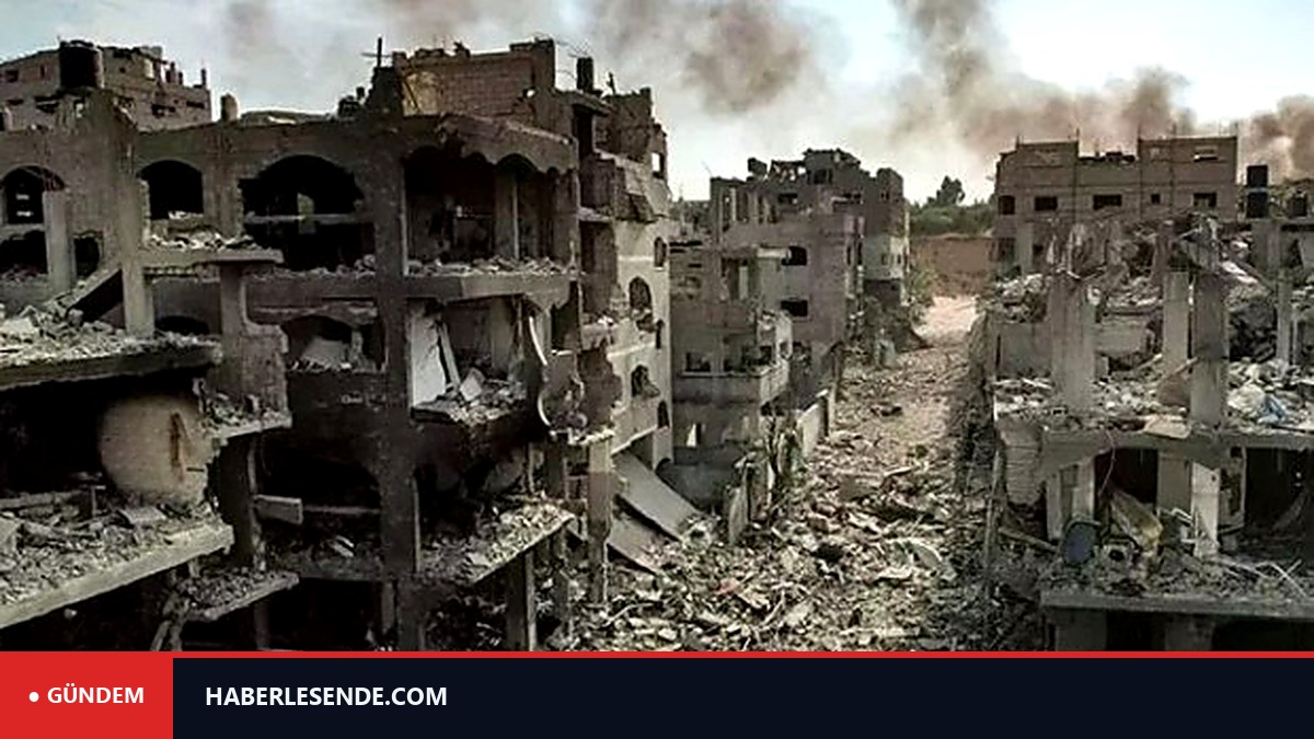 Gazze'de İsrail’in yıktığı 20 evin enkazından 233 Filistinlinin nşı çıkarıldı