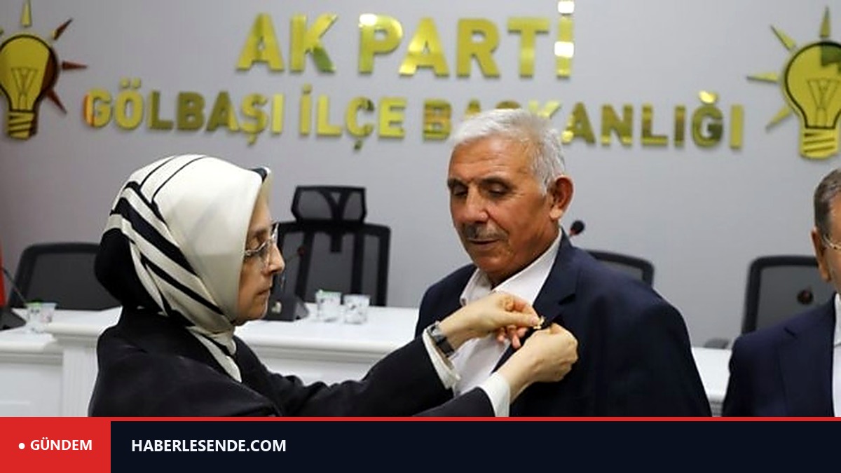 Gölbaşı'nda 6 belediye meclis üyesi AK Parti'ye katıldı