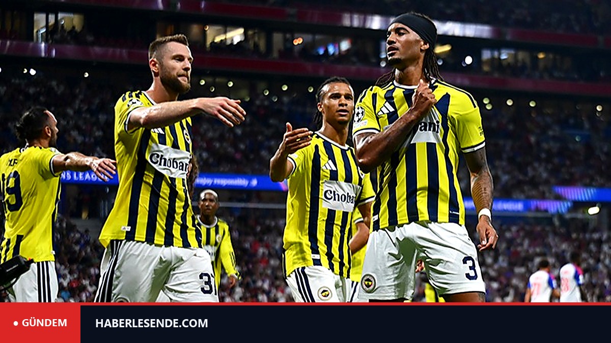 Hasret bitti, Fenerbahçe Şampiyonlar Ligi'ne adını yazırdı