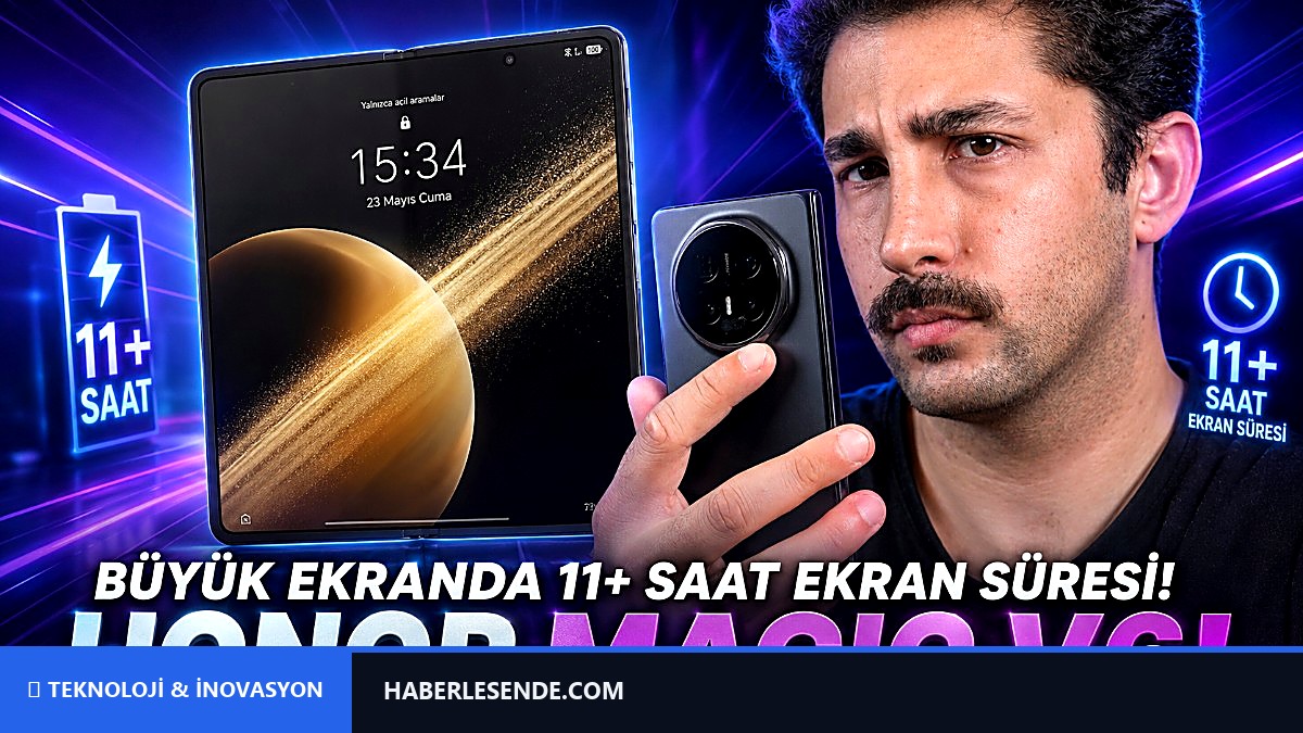 İnce, hafif, 6660mAh katlanır telefon! “Honor Magic V6 incelemesi”
