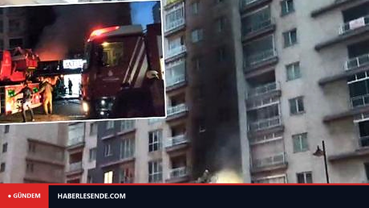 İstanbul'da kafede yangın! İş yeri küle döndü