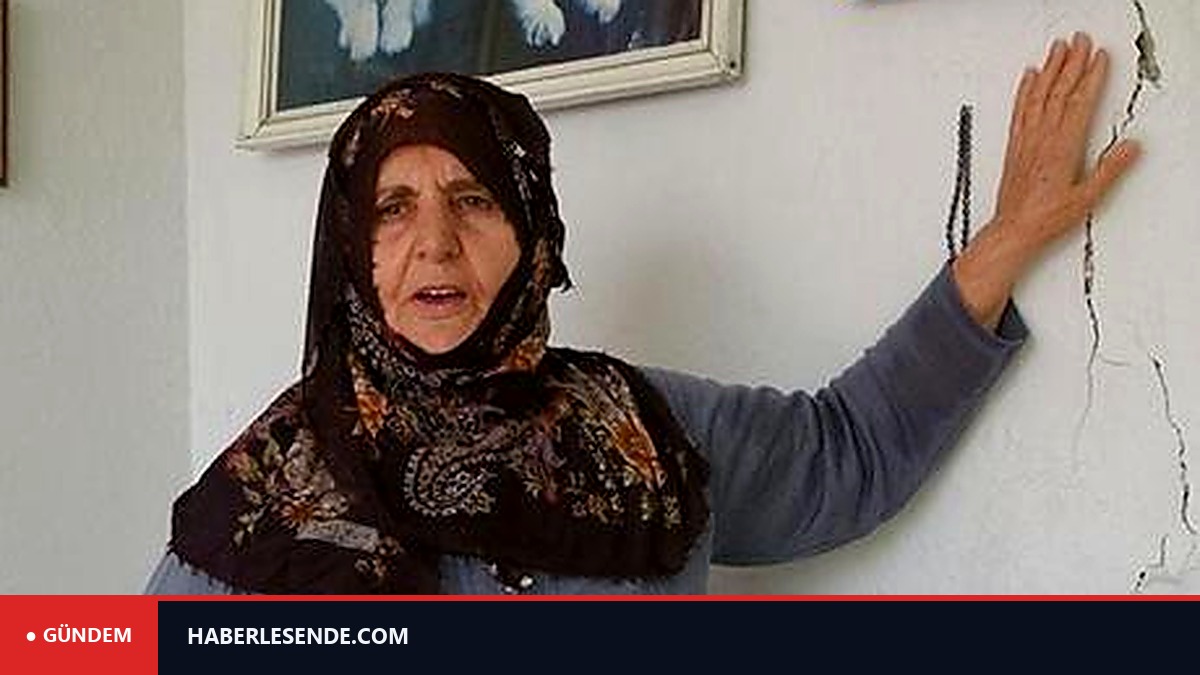 Koçyiğit ailesinin çaresizliği! Evlerden su çıkıyor, duvarlar çatlıyor