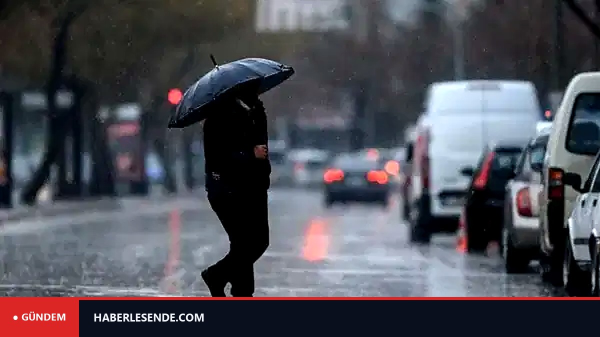 Meteoroloji o illeri uyardı... Sağanak yağış geliyor