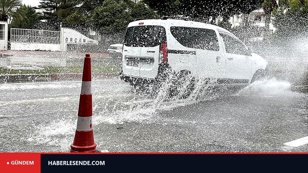 Meteoroloji'den iki bölge için kuvvetli yağış uyarısı