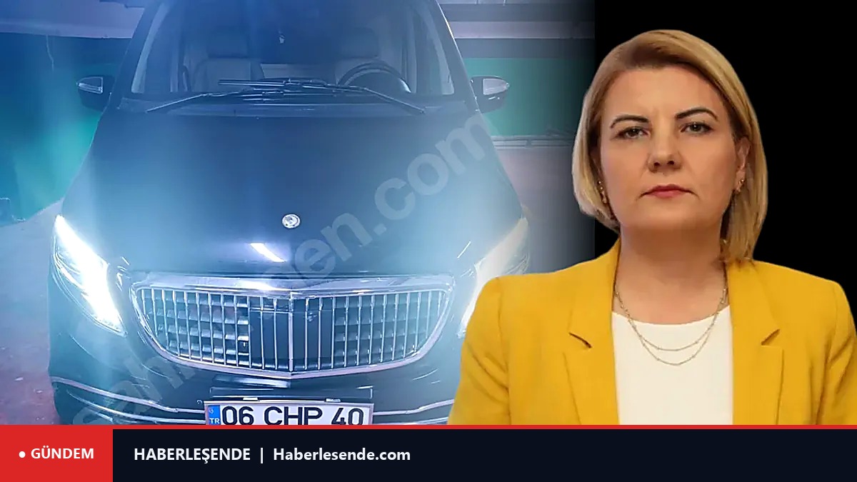 Plakası dikkat çekti... Fatma Kaplan Hürriyet makam aracını satışa çıkardı