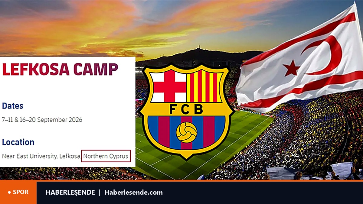 Barcelona'dan alkış toplayan hareket! Rum Elam Cephesi'ne boyun eğmediler!