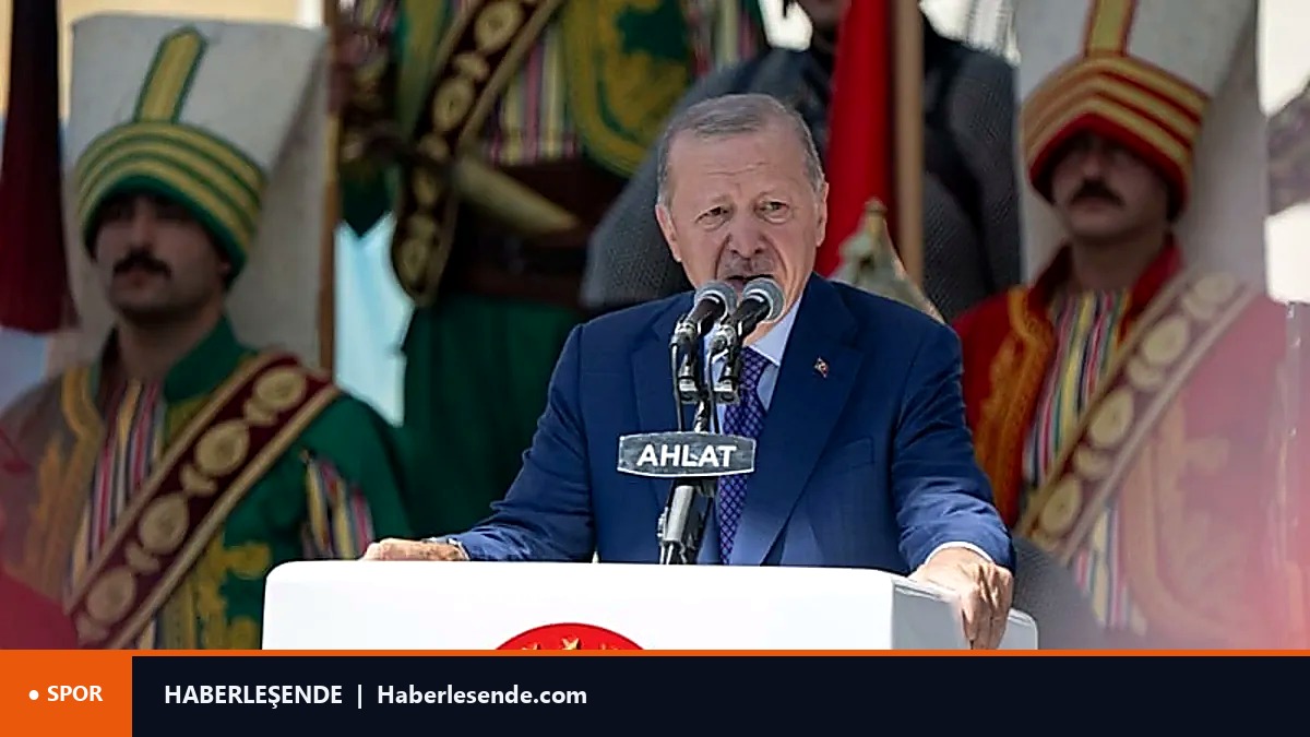 Başkan Erdoğan Malazgirt Zaferi'nin 955. yılını kutladı