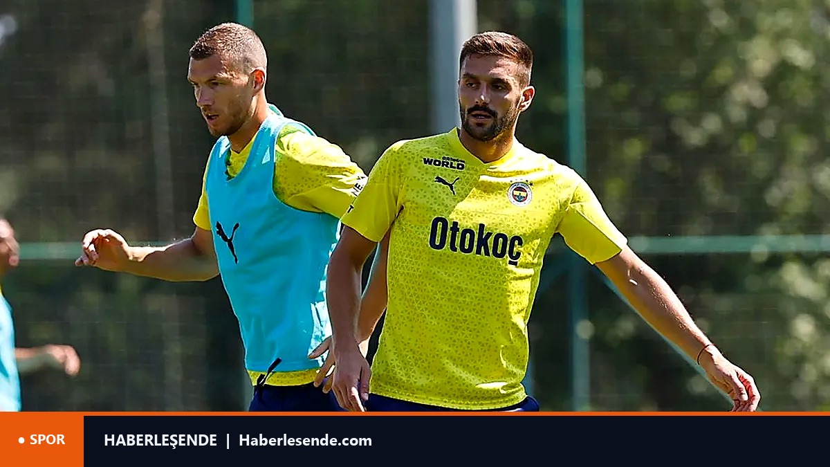 Fenerbahçe'ye veda eden Edin Dzeko İstanbul'dan ayrıldı