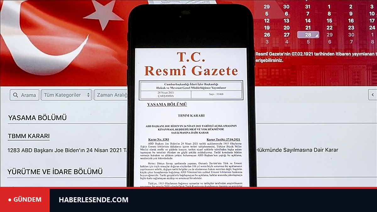 Resmi Gazete'de bugün (27 Ağustos 2026 Resmi Gazete kararları)