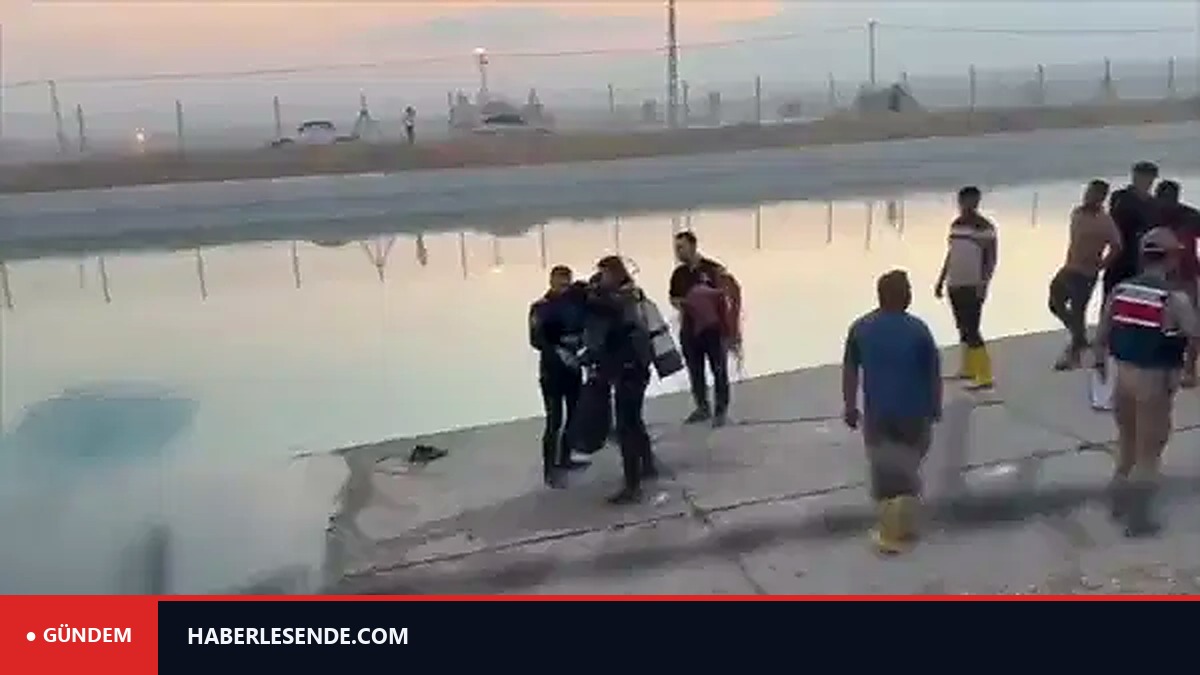 Sulama kanalına giren 16 yaşındaki Mehmet boğuldu