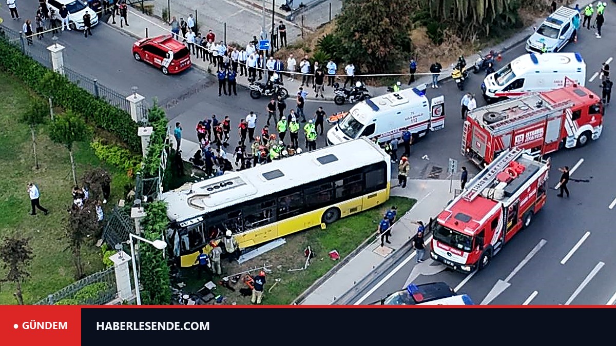 Zeytinburnu'ndaki İETT otobüsü kazasında gözaltı kararı