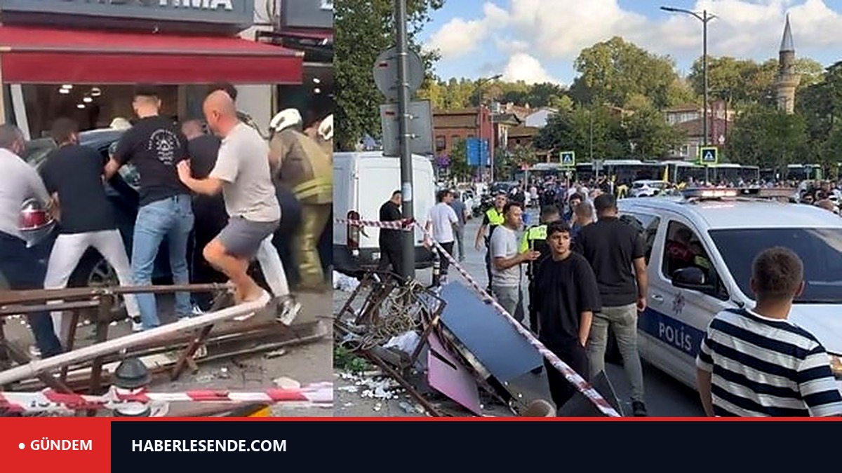 Beykoz’da otomobil yayaların arasına daldı: 6 yaralı