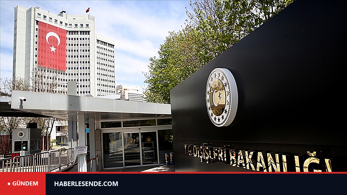 Dışişleri’nden İsrail’e sert tepki: ''Çürümüş zihniyeti yansıtıyor''