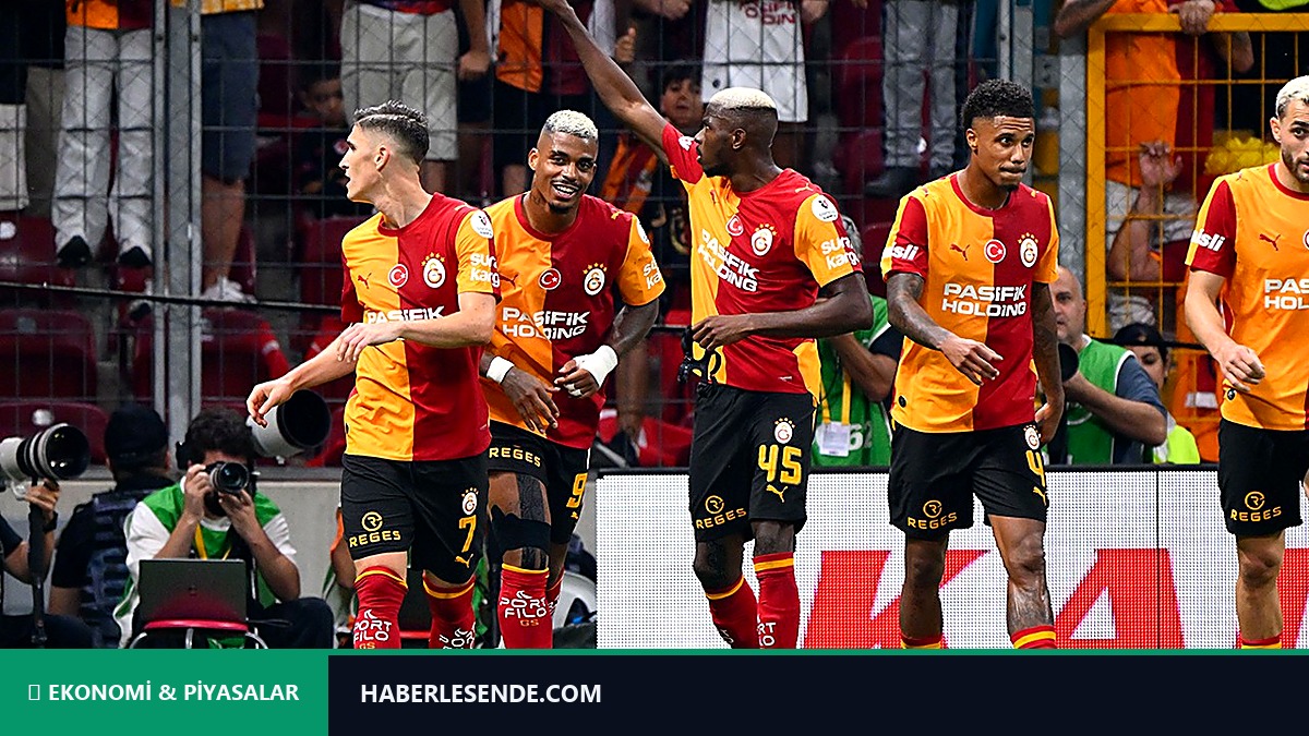 Galatasaray kendi evinde 3 puanı 3 golle aldı