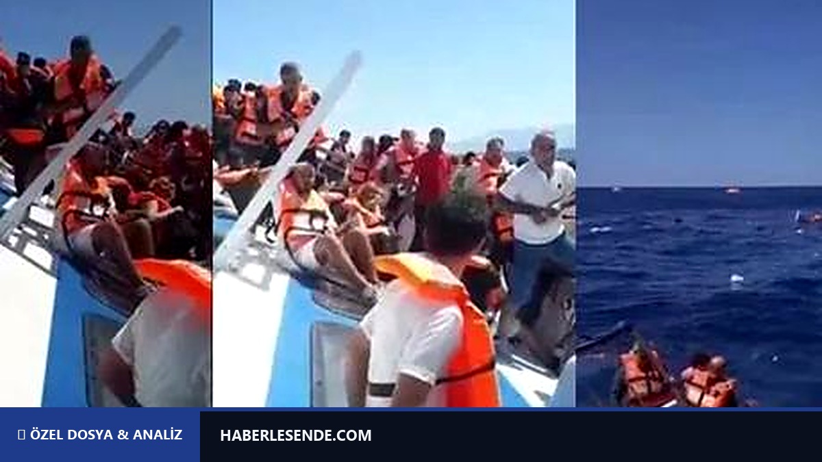 Girne açıklarında can pazarı! Geminin neden alabora olduğuna dair kritik ipucu