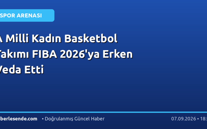 A Milli Kadın Basketbol Takımı FIBA 2026'ya Erken Veda Etti