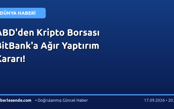 ABD'den Kripto Borsası BitBank'a Ağır Yaptırım Kararı!