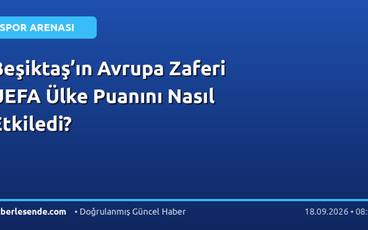 Beşiktaş’ın Avrupa Zaferi UEFA Ülke Puanını Nasıl Etkiledi?