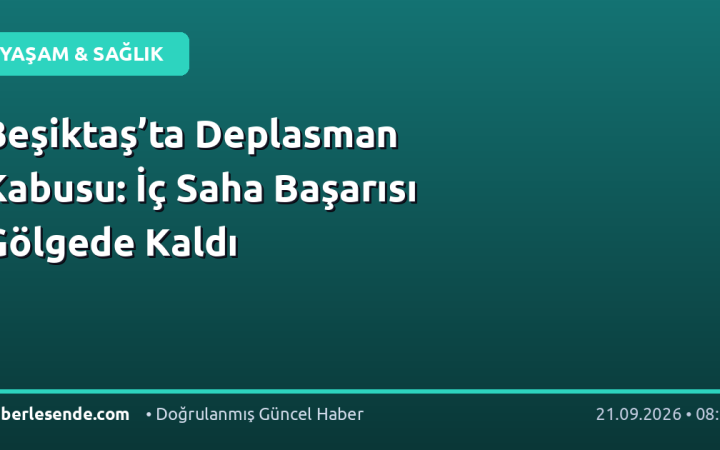 Beşiktaş’ta Deplasman Kabusu: İç Saha Başarısı Gölgede Kaldı