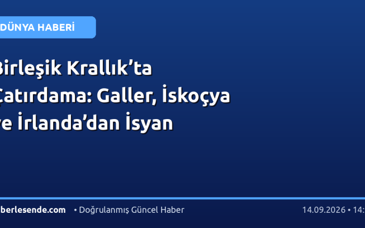 Birleşik Krallık’ta Çatırdama: Galler, İskoçya ve İrlanda’dan İsyan