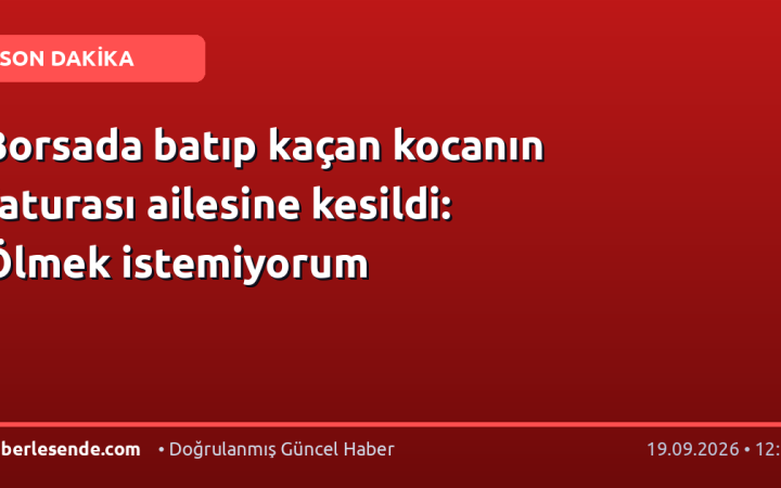Borsada batıp kaçan kocanın faturası ailesine kesildi: Ölmek istemiyorum