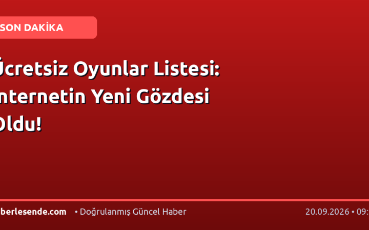 Ücretsiz Oyunlar Listesi: İnternetin Yeni Gözdesi Oldu!