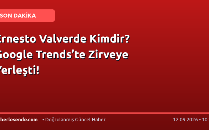 Ernesto Valverde Kimdir? Google Trends’te Zirveye Yerleşti!