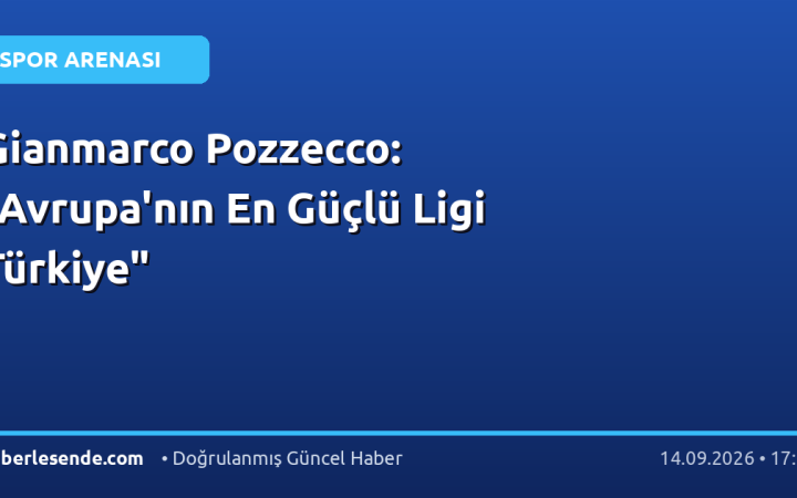 Gianmarco Pozzecco: "Avrupa'nın En Güçlü Ligi Türkiye"