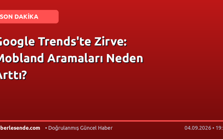 Google Trends'te Zirve: Mobland Aramaları Neden Arttı?