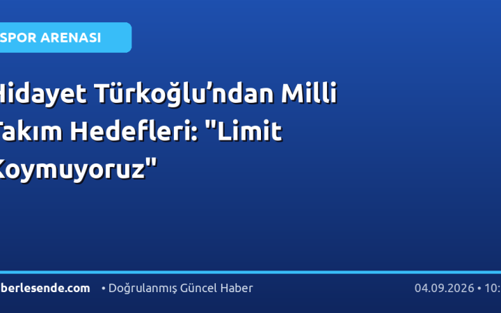 Hidayet Türkoğlu’ndan Milli Takım Hedefleri: "Limit Koymuyoruz"