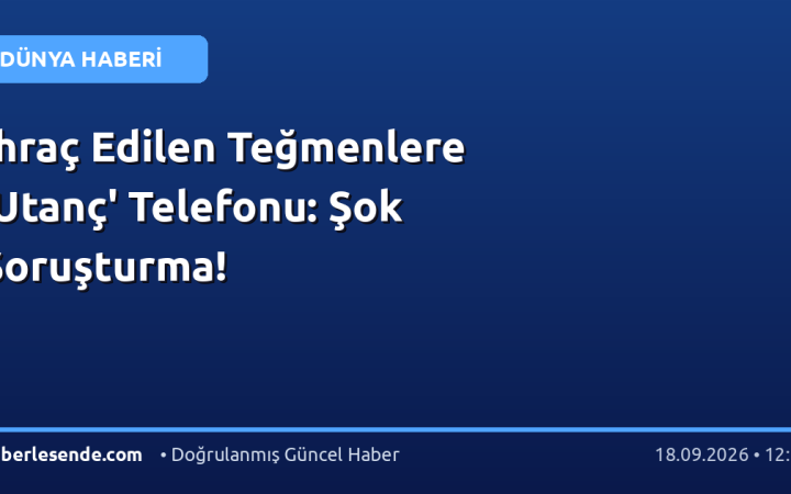 İhraç Edilen Teğmenlere 'Utanç' Telefonu: Şok Soruşturma!
