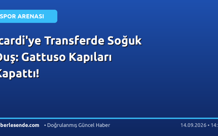 Icardi'ye Transferde Soğuk Duş: Gattuso Kapıları Kapattı!