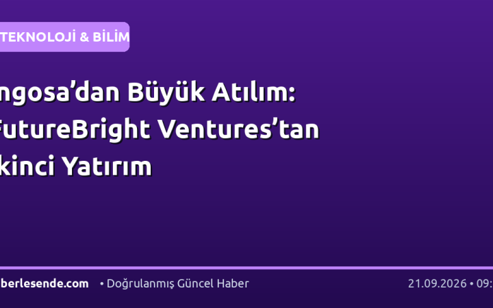 Ingosa’dan Büyük Atılım: FutureBright Ventures’tan İkinci Yatırım