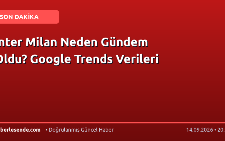 Inter Milan Neden Gündem Oldu? Google Trends Verileri