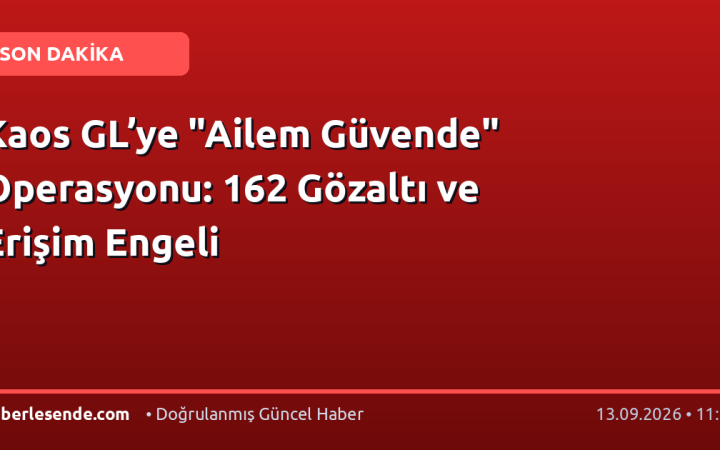 Kaos GL’ye "Ailem Güvende" Operasyonu: 162 Gözaltı ve Erişim Engeli