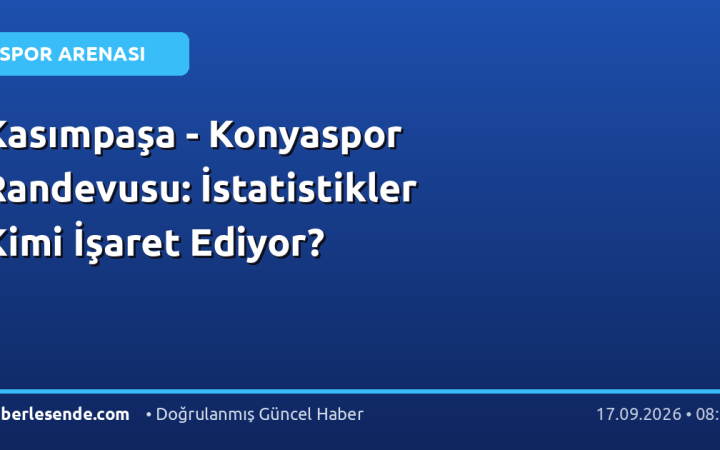 Kasımpaşa - Konyaspor Randevusu: İstatistikler Kimi İşaret Ediyor?