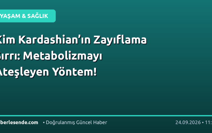 Kim Kardashian’ın Zayıflama Sırrı: Metabolizmayı Ateşleyen Yöntem!