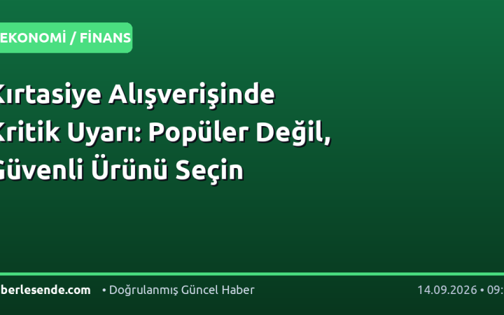 Kırtasiye Alışverişinde Kritik Uyarı: Popüler Değil, Güvenli Ürünü Seçin