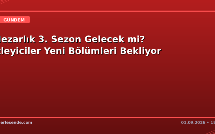 Mezarlık 3. Sezon Gelecek mi? İzleyiciler Yeni Bölümleri Bekliyor