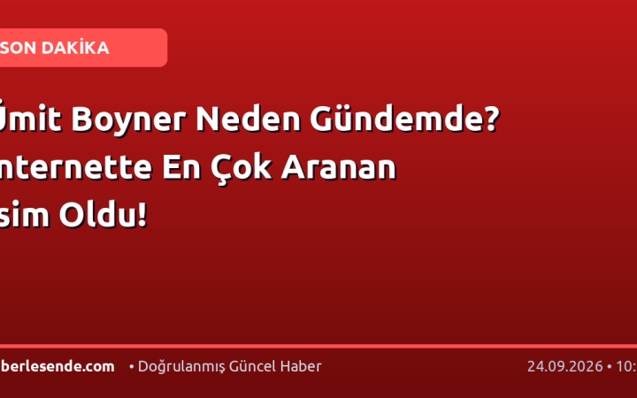 Ümit Boyner Neden Gündemde? İnternette En Çok Aranan İsim Oldu!