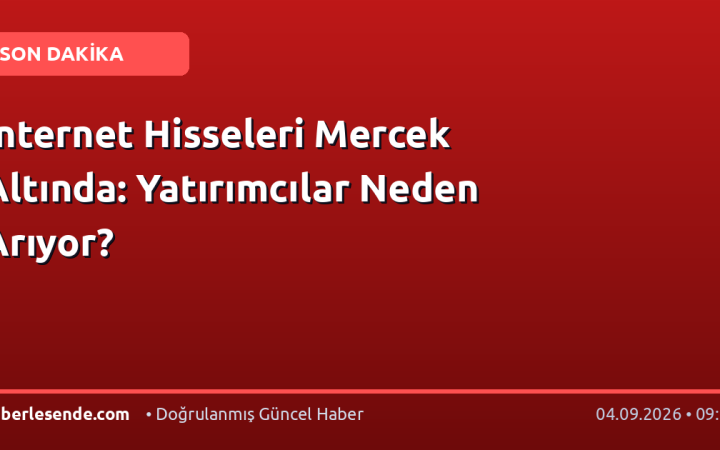 İnternet Hisseleri Mercek Altında: Yatırımcılar Neden Arıyor?