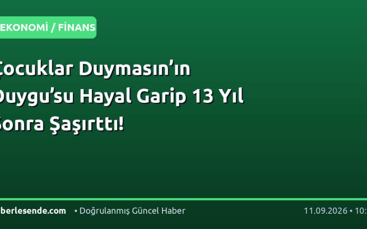 Çocuklar Duymasın’ın Duygu’su Hayal Garip 13 Yıl Sonra Şaşırttı!